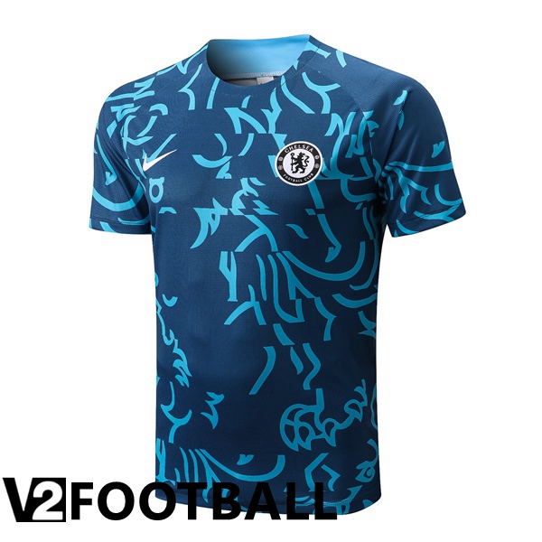FC Chelsea Training T Shirt Blue 2022/2023