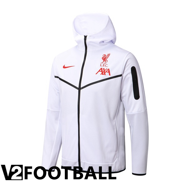 FC Liverpool Training Jacket Hoodie White 2022/2023