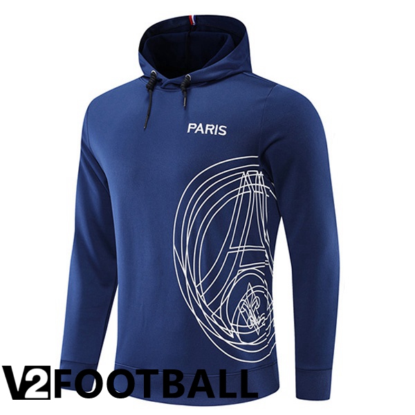JORDAN Paris Saint Germain Training Jacket Hoodie Royal Blue 2022/2023