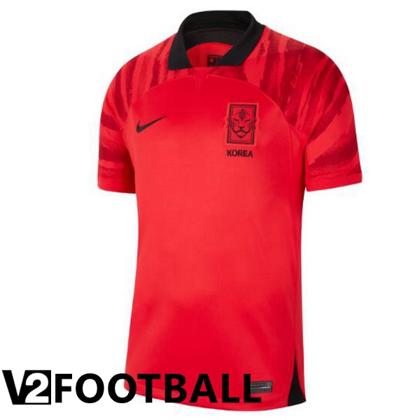 Korea Home Shirts Red World Cup 2022