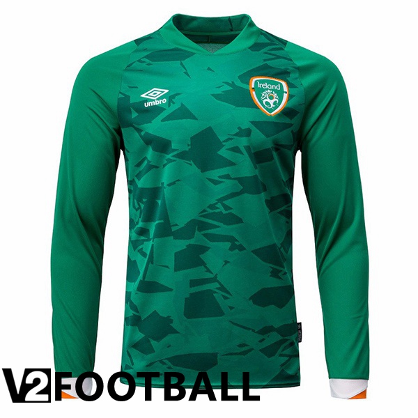 Ireland Home Shirts Long Sleeve Green 2023/2023