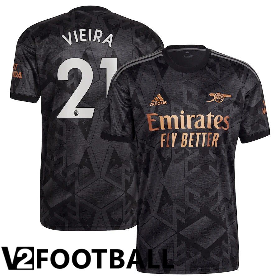 Arsenal (VIEIRA 21) Away Shirts 2022/2023