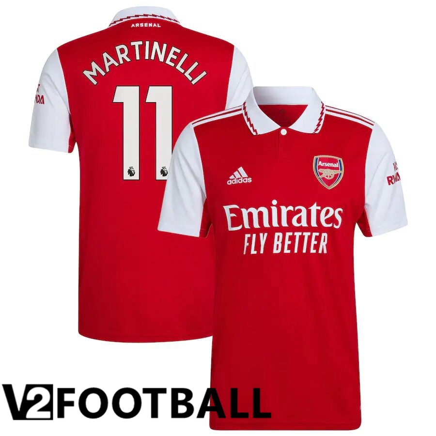 Arsenal (MARTINELLI 11) Home Shirts 2022/2023