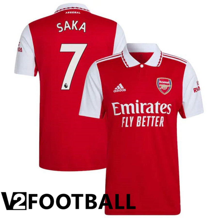 Arsenal (SAKA 7) Home Shirts 2022/2023