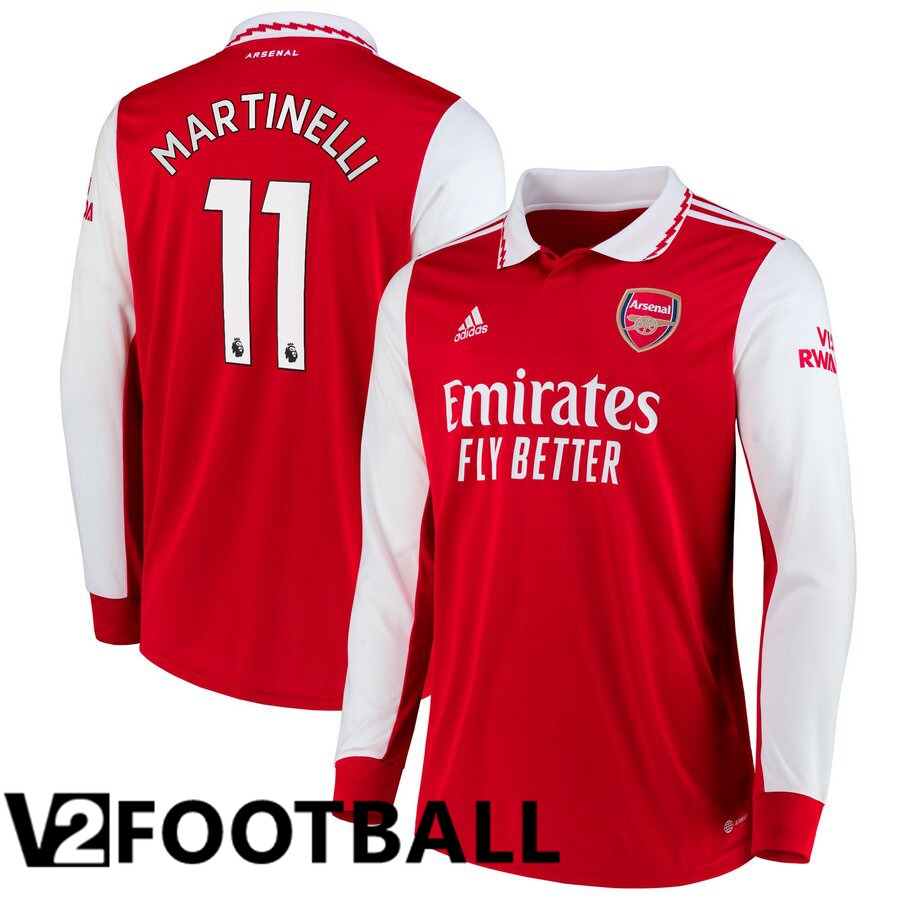 Arsenal (MARTINELLI 11) Home Shirts Long sleeve 2022/2023
