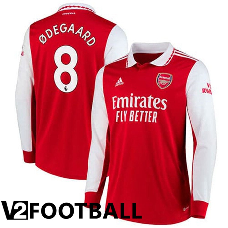Arsenal (ØDEGAARD 8) Home Shirts Long sleeve 2022/2023