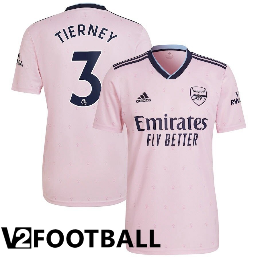 Arsenal (TIERNEY 3) Third Shirts 2022/2023