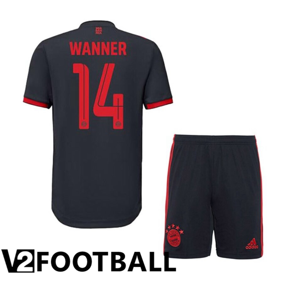 Bayern Munich (WANNER 14) Kids Third Shirts 2022/2023