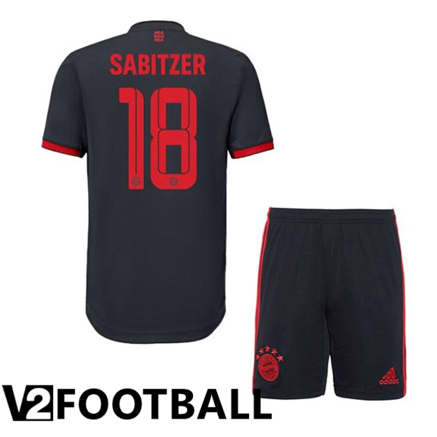 Bayern Munich (SABITZER 18) Kids Third Shirts 2022/2023