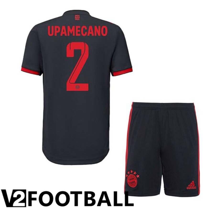Bayern Munich (UPAMECANO 2) Kids Third Shirts 2022/2023
