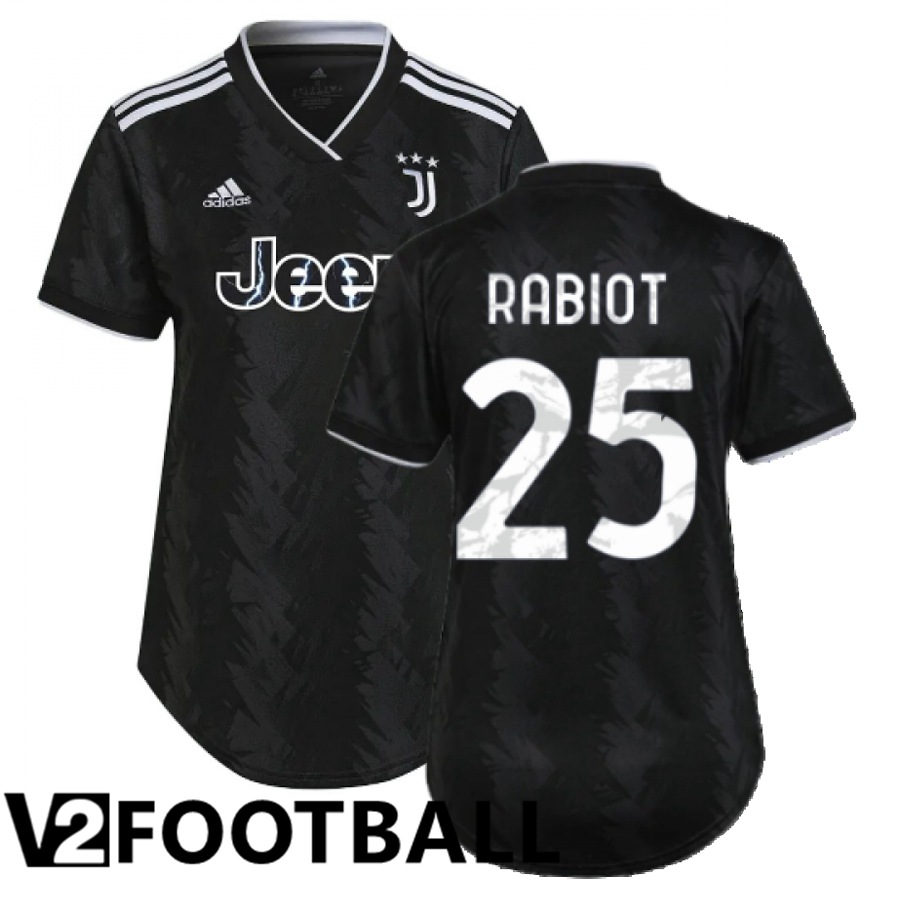 Juventus (Rabiot 25) Womens Away Shirts 2022/2023
