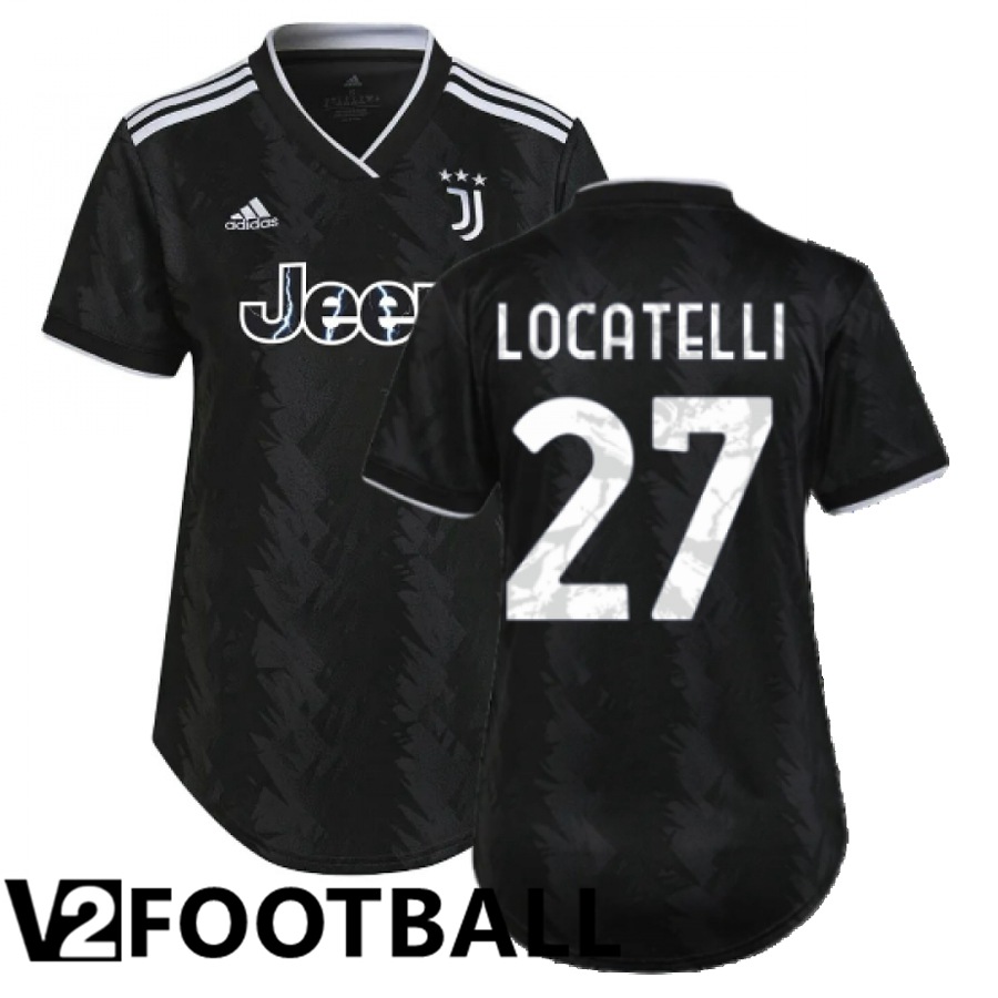 Juventus (Locatelli 27) Womens Away Shirts 2022/2023