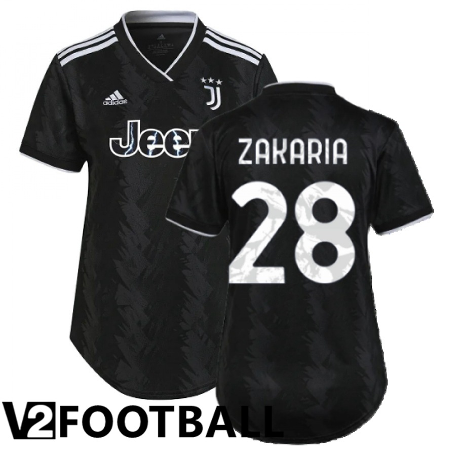 Juventus (Zakaria 28) Womens Away Shirts 2022/2023