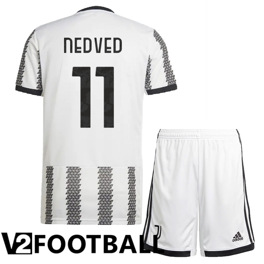 Juventus (Nedved 11) Kids Home Shirts 2022/2023