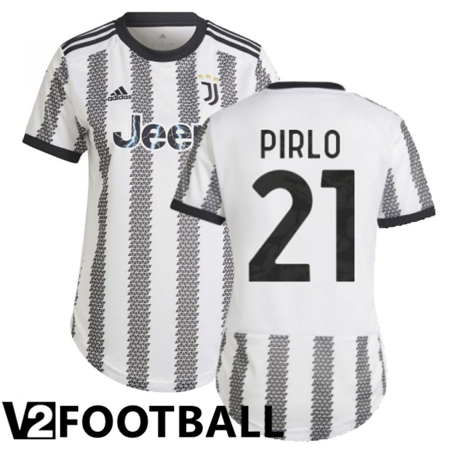 Juventus (Pirlo 21) Womens Home Shirts 2022/2023