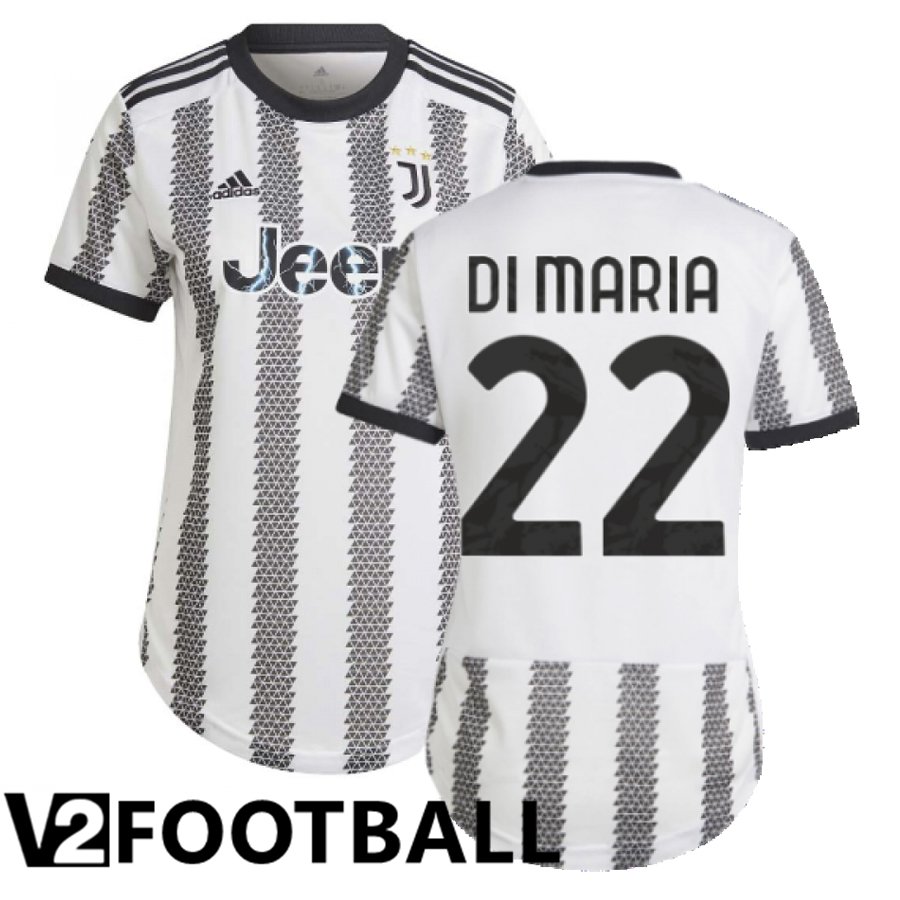Juventus (Di Maria 22) Womens Home Shirts 2022/2023