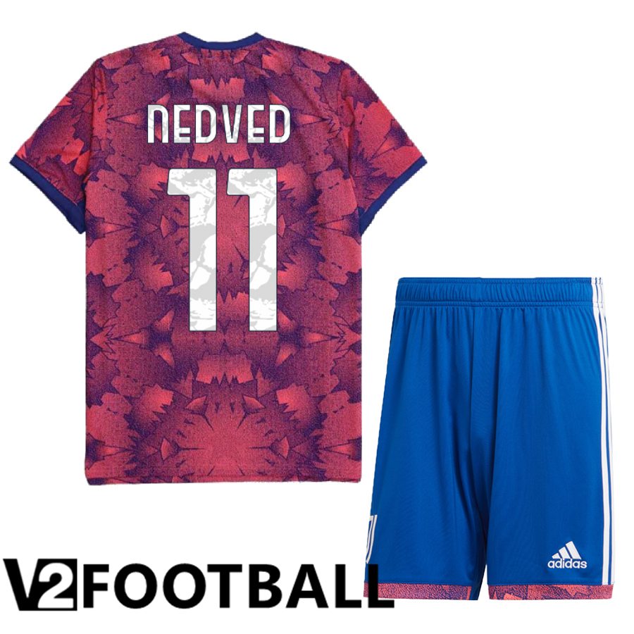 Juventus (Nedved 11) Kids Third Shirts 2022/2023