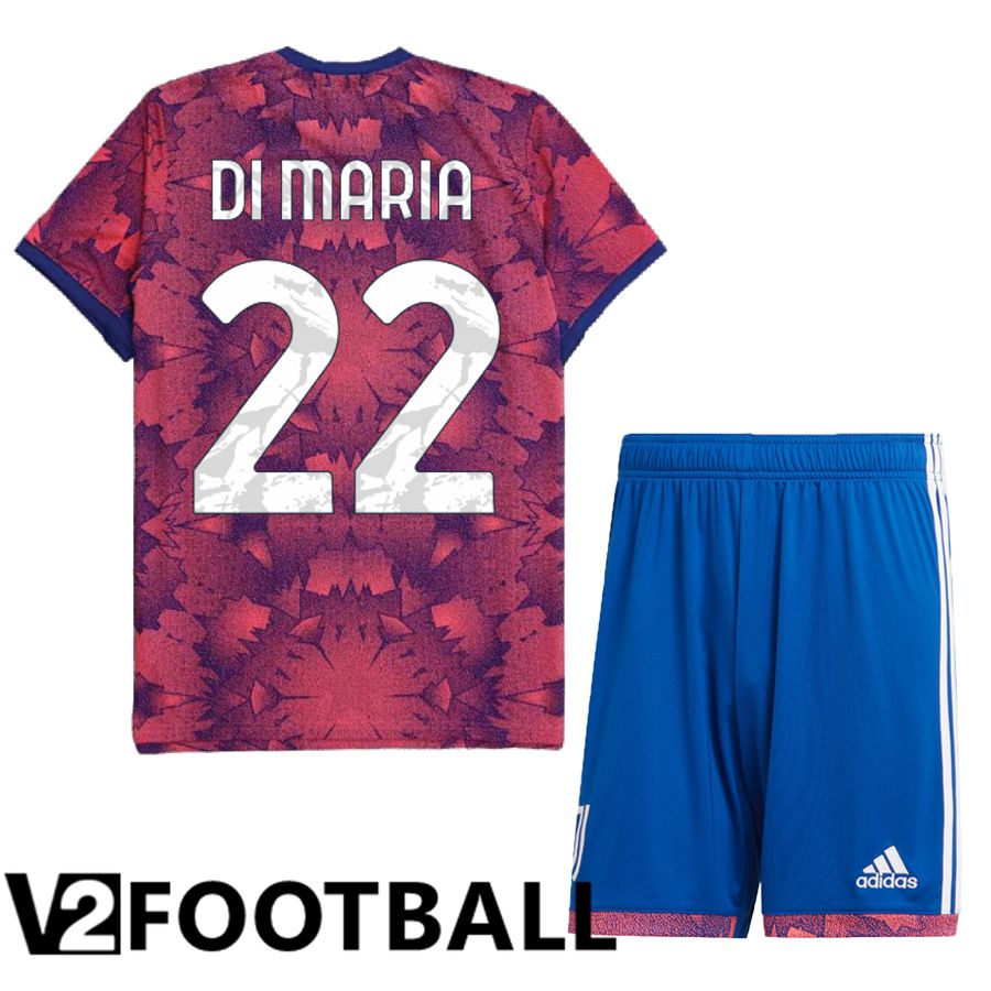 Juventus (Di Maria 22) Kids Third Shirts 2022/2023
