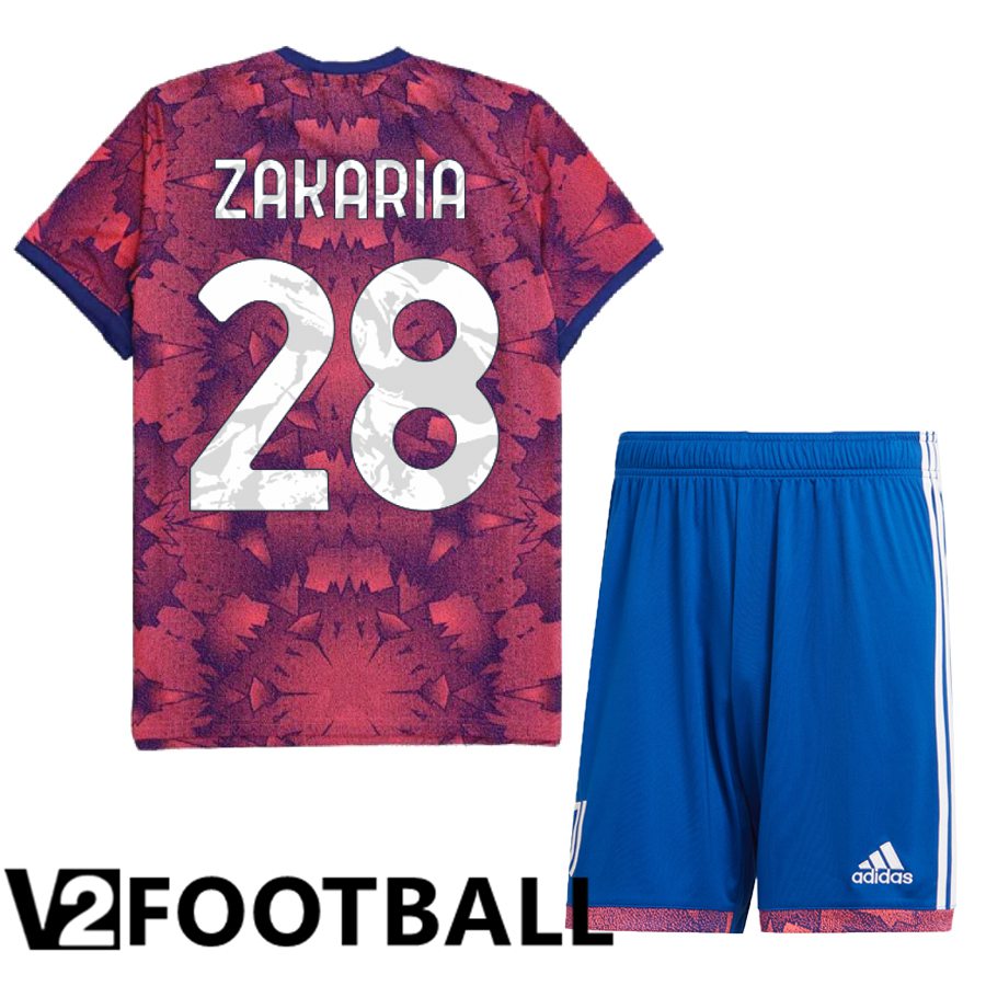 Juventus (Zakaria 28) Kids Third Shirts 2022/2023