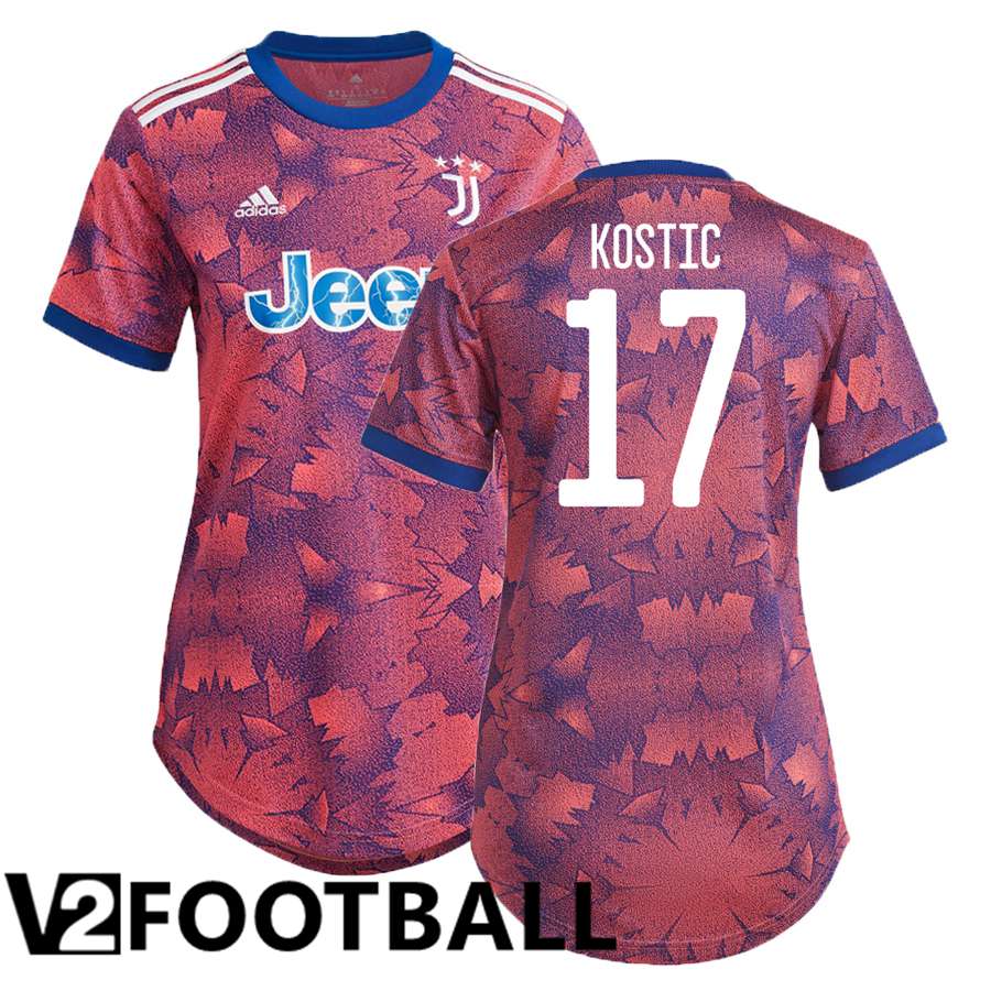 Juventus (Kostic 17) Womens Third Shirts 2022/2023