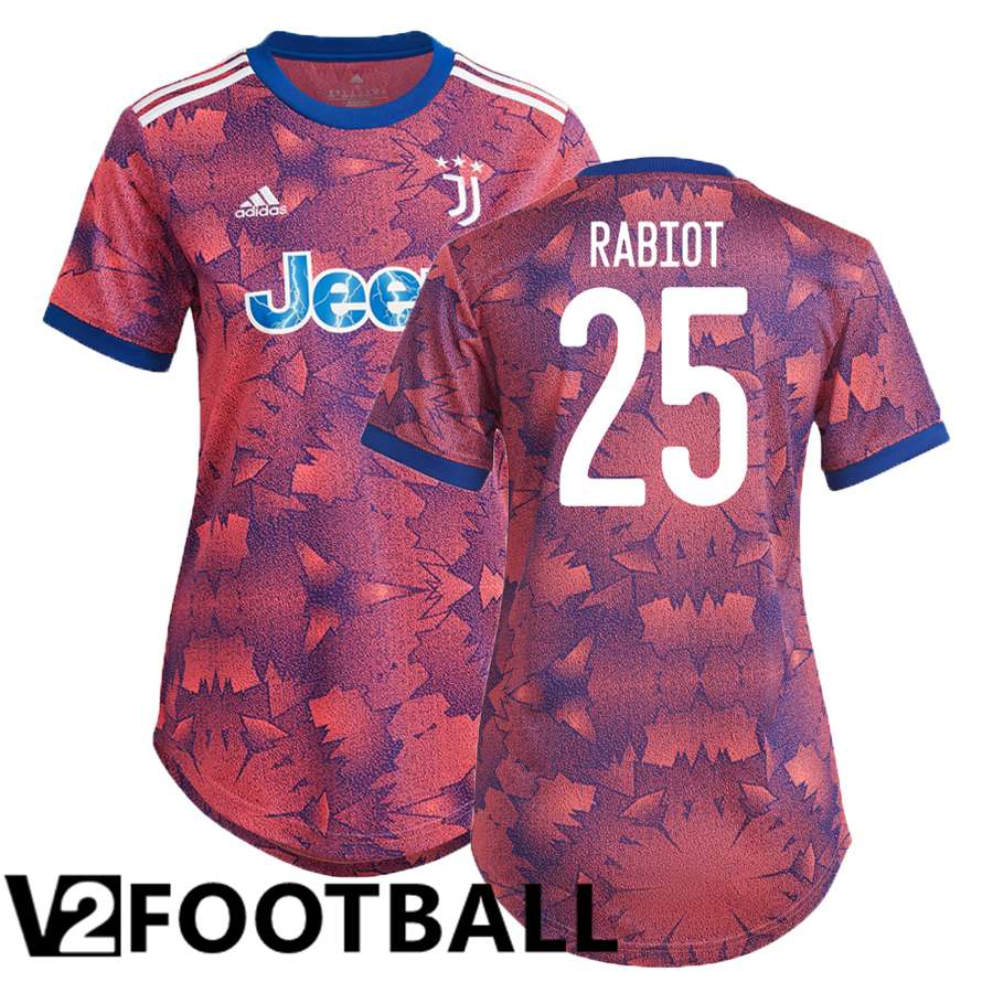 Juventus (Rabiot 25) Womens Third Shirts 2022/2023