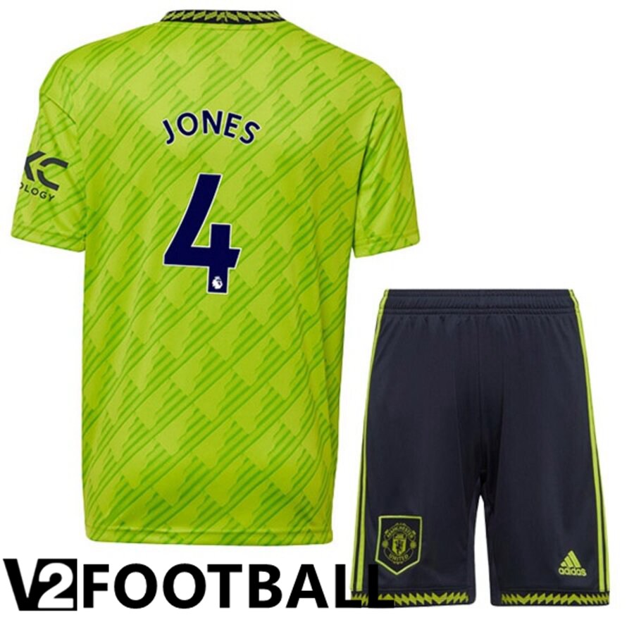 Manchester United (JONES 4) Kids Third Shirts 2022/2023