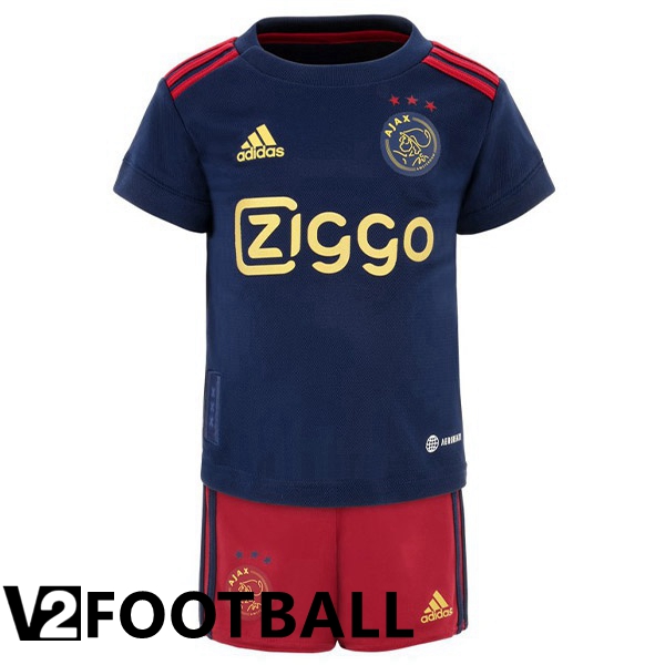 AFC Ajax Kids Away Shirts Black 2022/2023