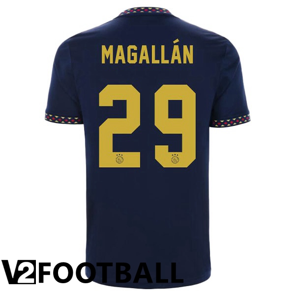 AFC Ajax (Magallán 29) Away Shirts Black 2022/2023