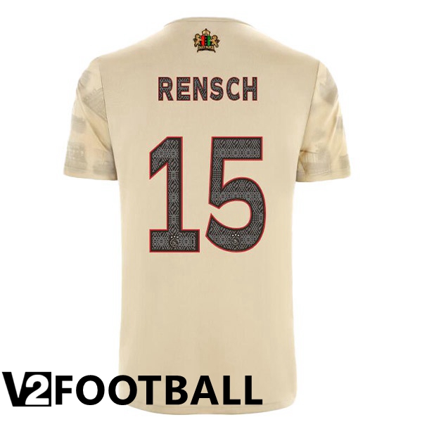 AFC Ajax (Rensch 15) Third Shirts Brown 2022/2023