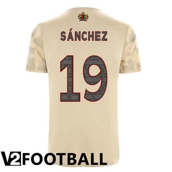 AFC Ajax (Sánchez 19) Third Shirts Brown 2022/2023