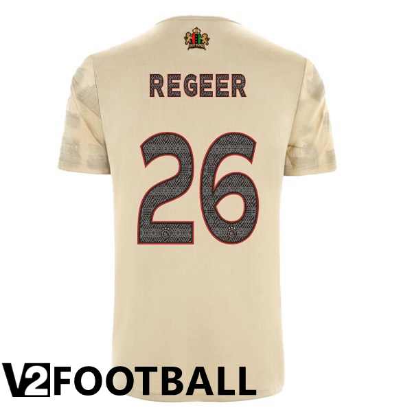 AFC Ajax (Regeer 26) Third Shirts Brown 2022/2023