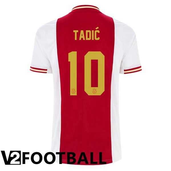 AFC Ajax (Tadić 10) Home Shirts White Red 2022 2023