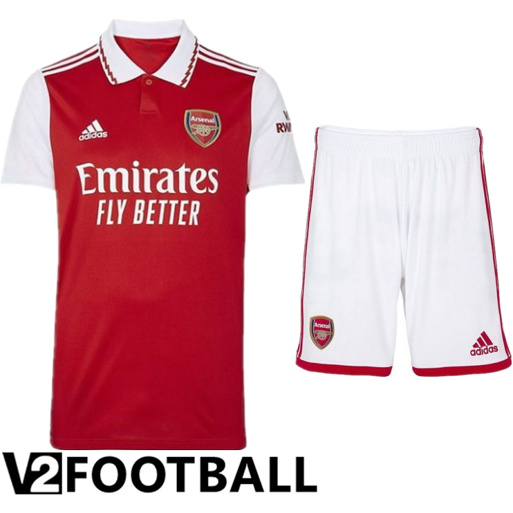 Arsenal Home Shirts + Shorts 2022/2023