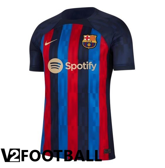 FC Barcelona Home Shirts + Shorts Blue 2022/2023