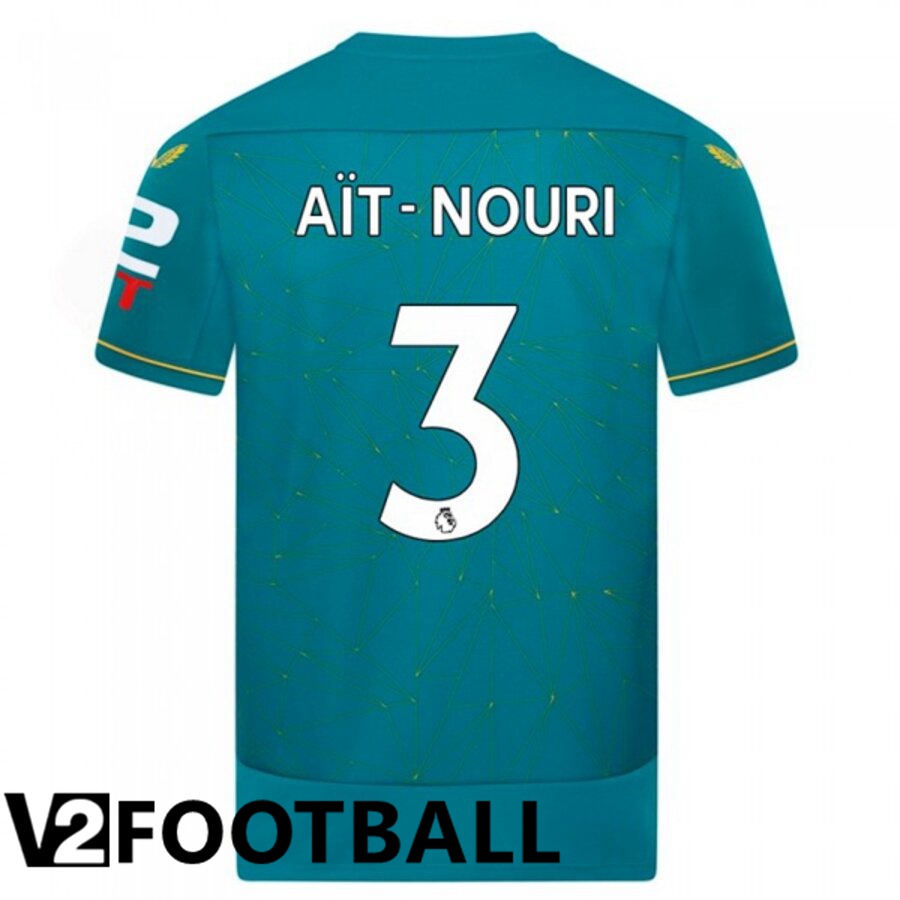 Wolves (AIT-NOURI 3) Away Shirts 2022/2023