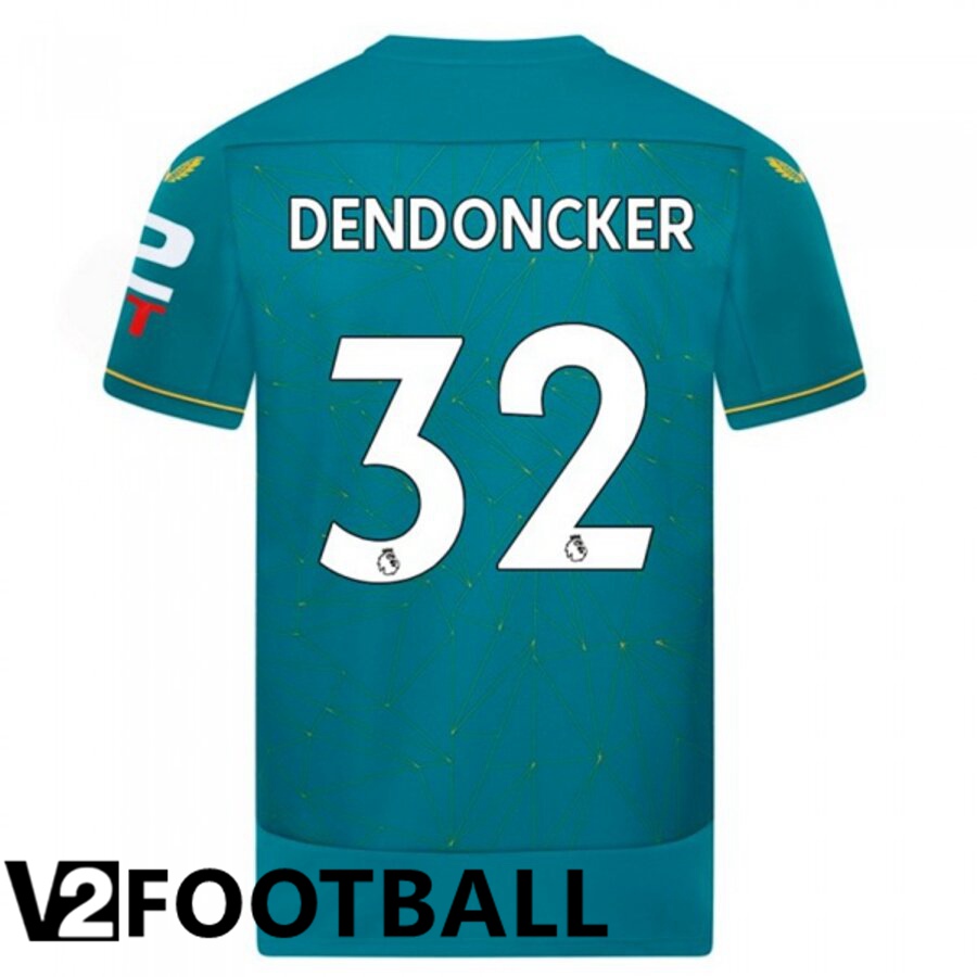 Wolves (DENDONCKER 32) Away Shirts 2022/2023