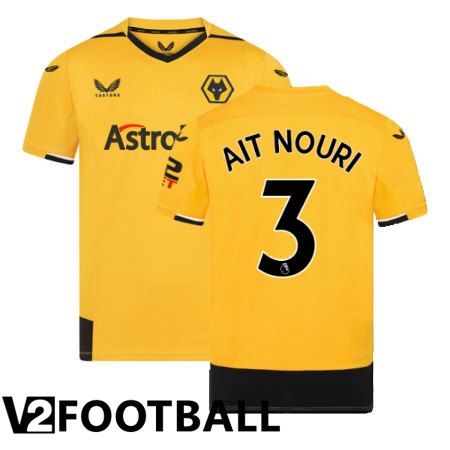 Wolves (AIT-NOURI 3) Home Shirts 2022/2023