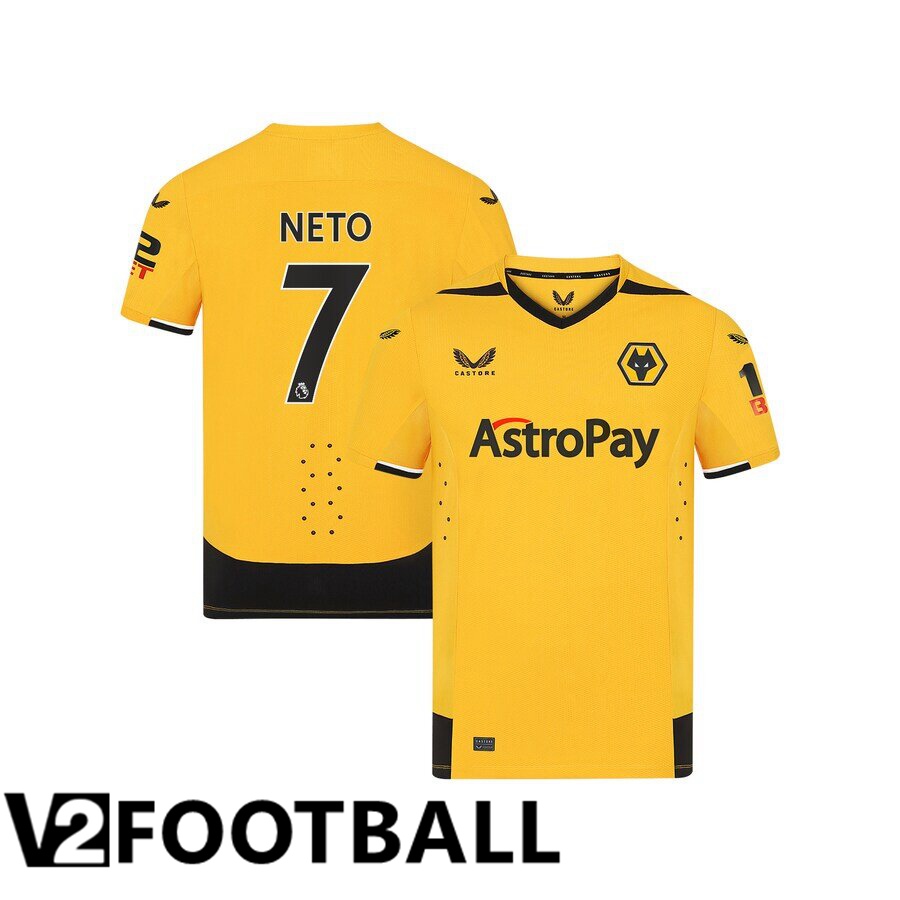Wolves (NETO 7) Home Shirts 2022/2023