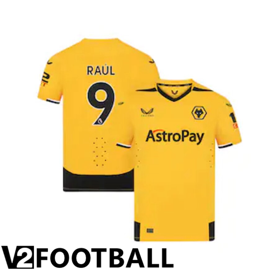 Wolves (RAUL 9) Home Shirts 2022/2023