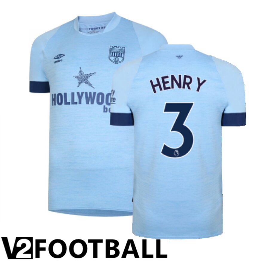 Brentford FC (HENRY 3) Away Shirts 2022/2023