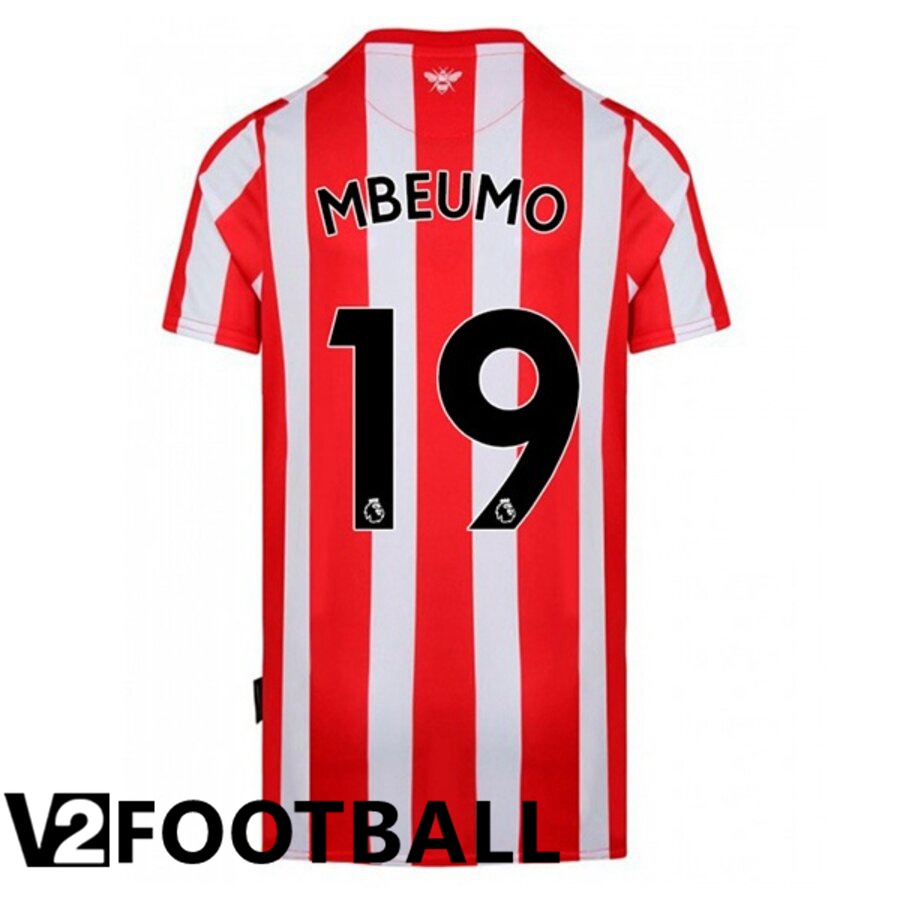 Brentford FC (MBEUMO 19) Home Shirts 2022/2023