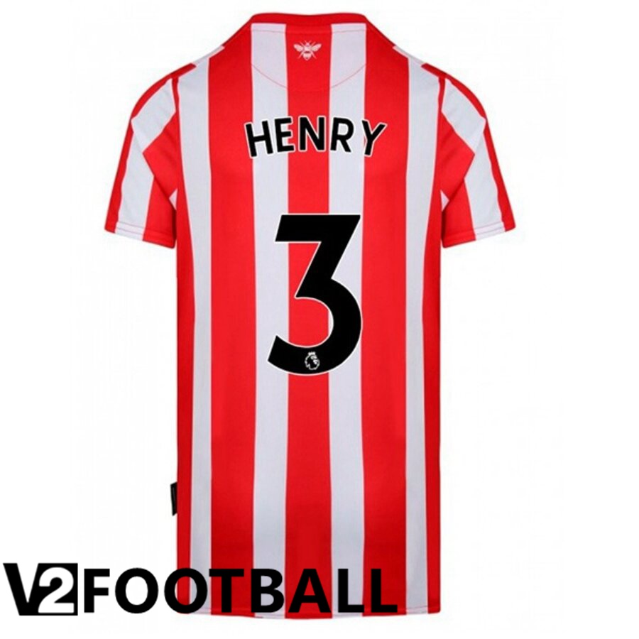 Brentford FC (HENRY 3) Home Shirts 2022/2023