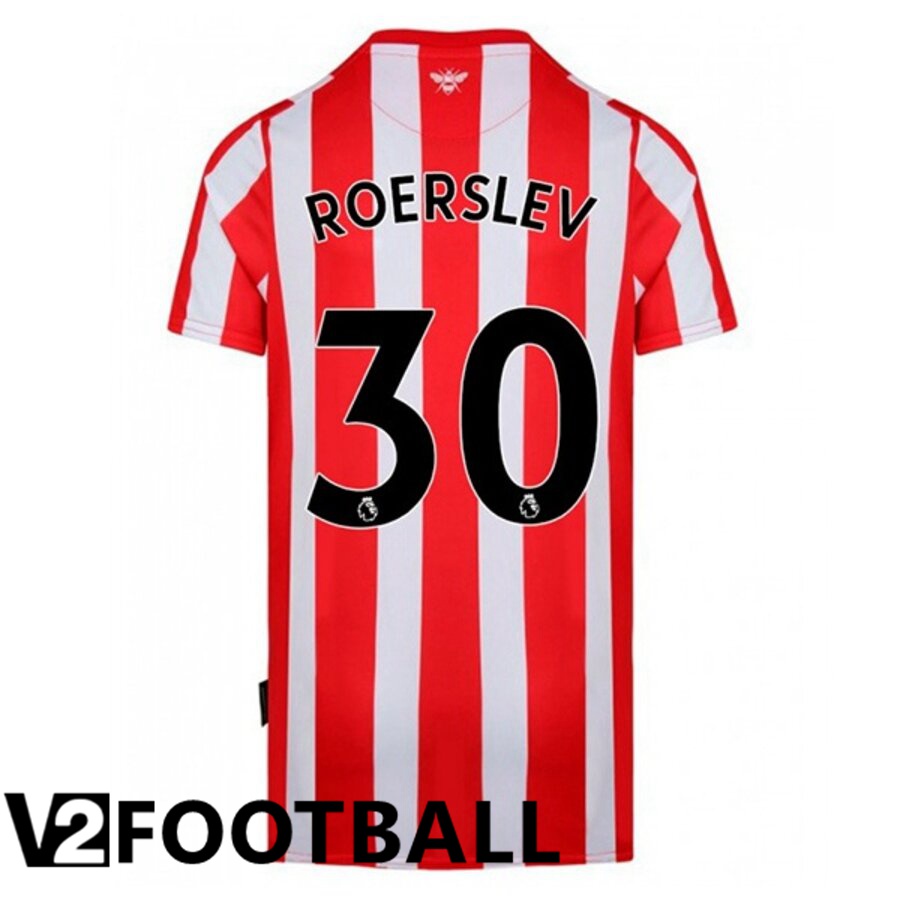 Brentford FC (ROERSLEV 30) Home Shirts 2022/2023