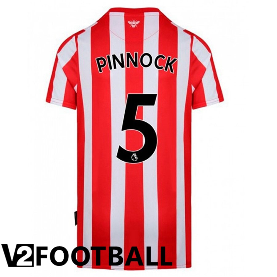 Brentford FC (PINNOCK 5) Home Shirts 2022/2023