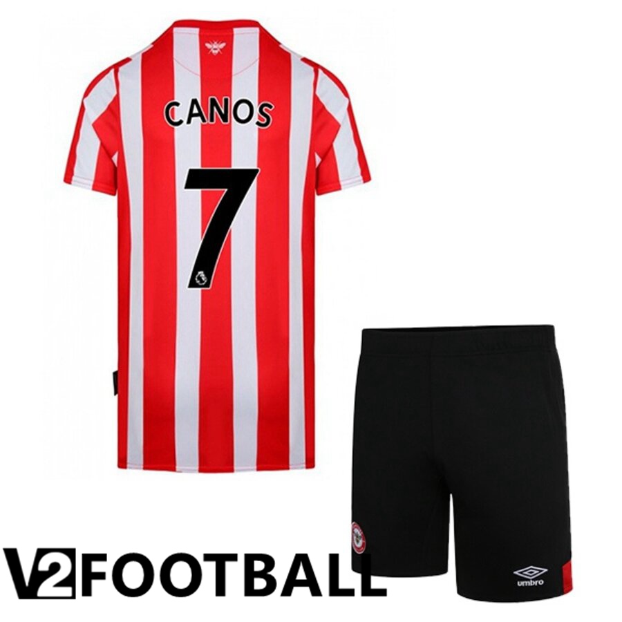 Brentford FC (CANOS 7) Kids Home Shirts 2022/2023
