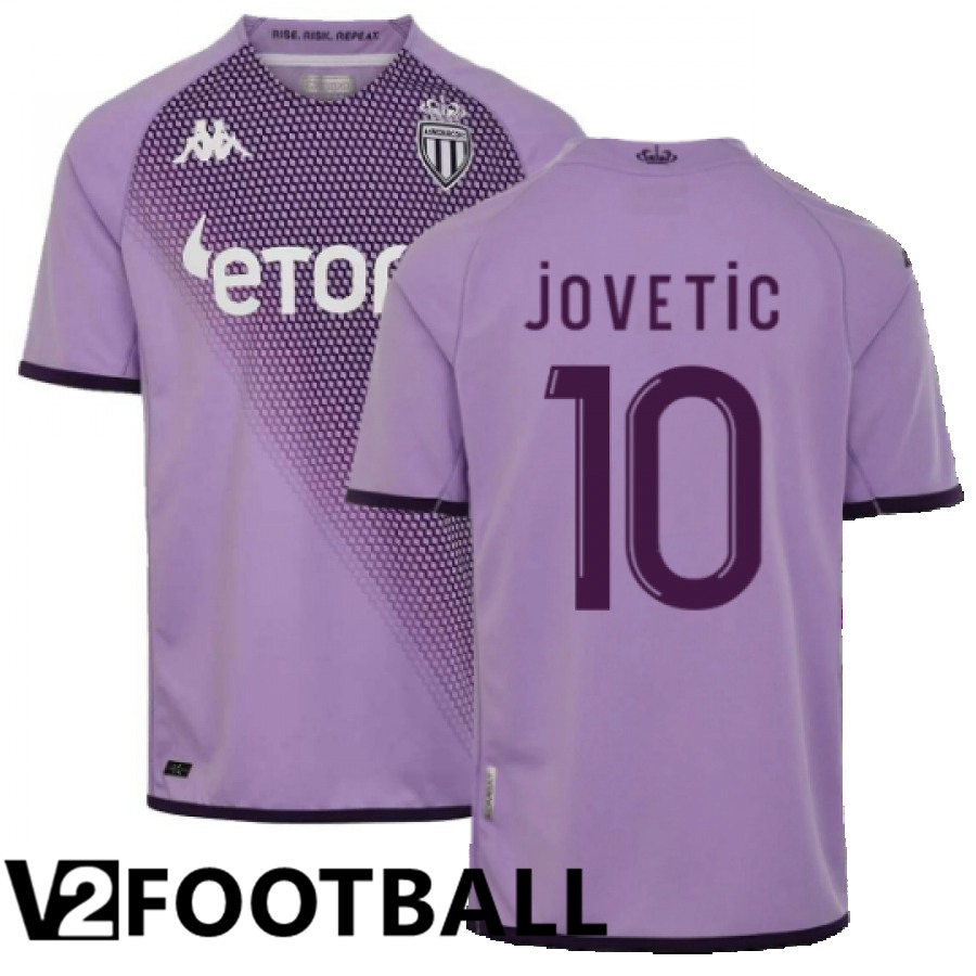 AS Monaco (Jovetic 10) Third Shirts 2022/2023