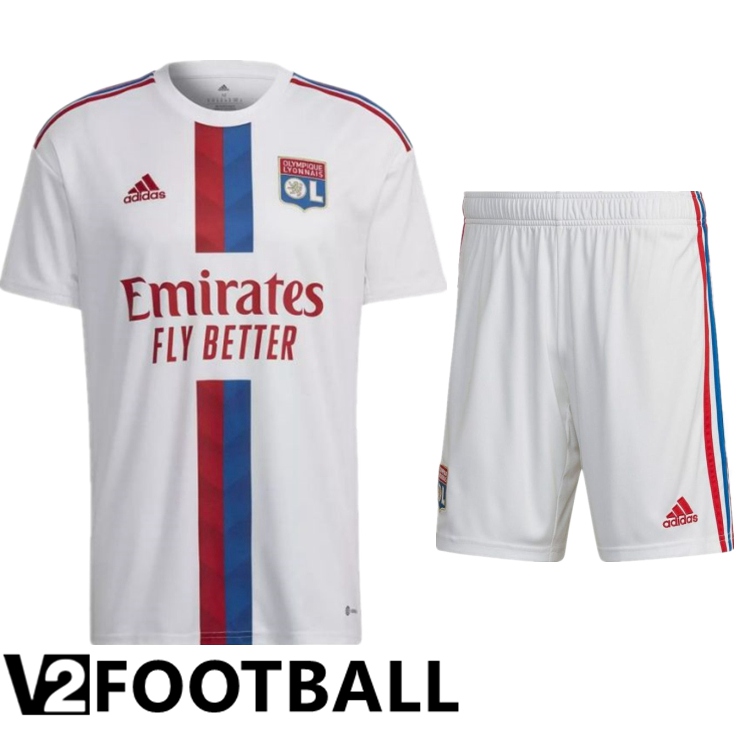 Olympique Lyon Home Shirts + Shorts 2022/2023