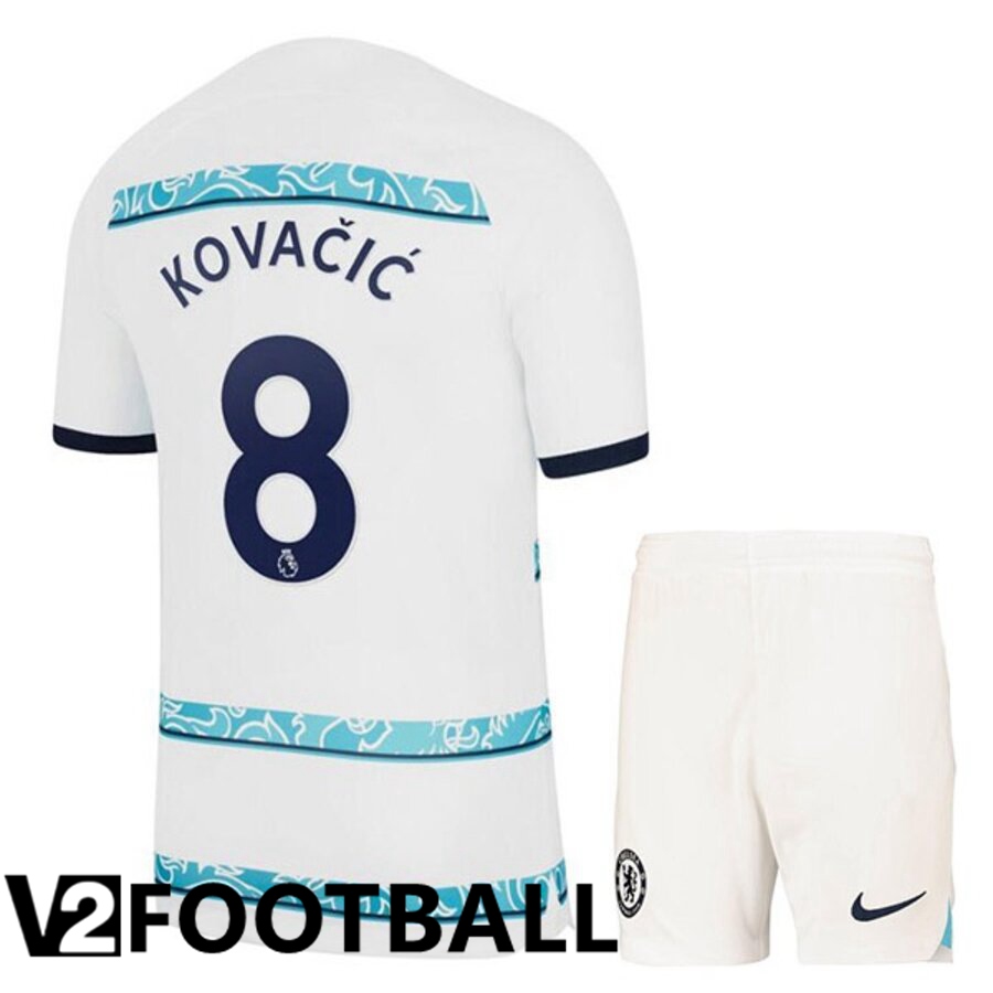 FC Chelsea（KOVACIC 8）Kids Away Shirts 2022/2023