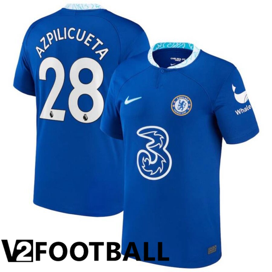 FC Chelsea（AZPILICUETA 28）Home Shirts 2022/2023