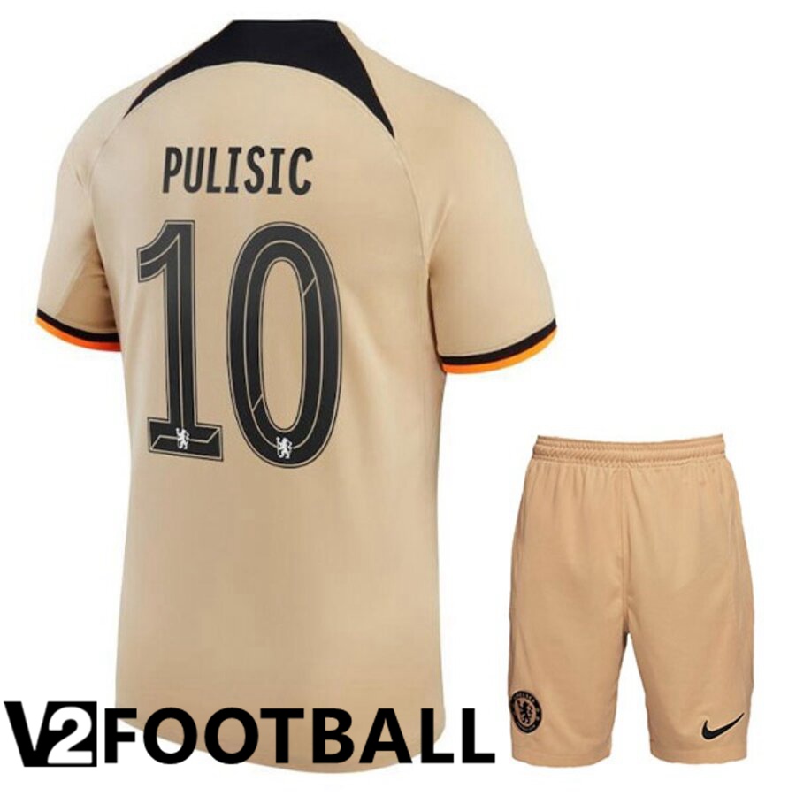FC Chelsea（PULISIC 10）Kids Third Shirts 2022/2023